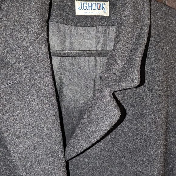 Women's double-breasted wool coat size large. Good looking jacket - Picture 12 of 12